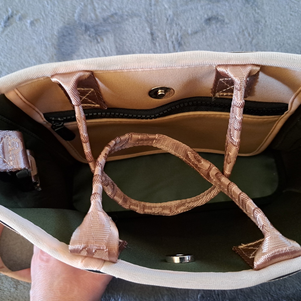 Popups New Tan Woven Bag - Picture 8 of 9